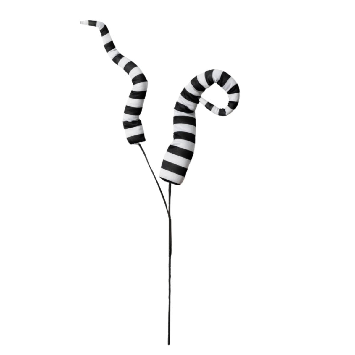 Shop For 34" Stripe Horn Spray: Black & White