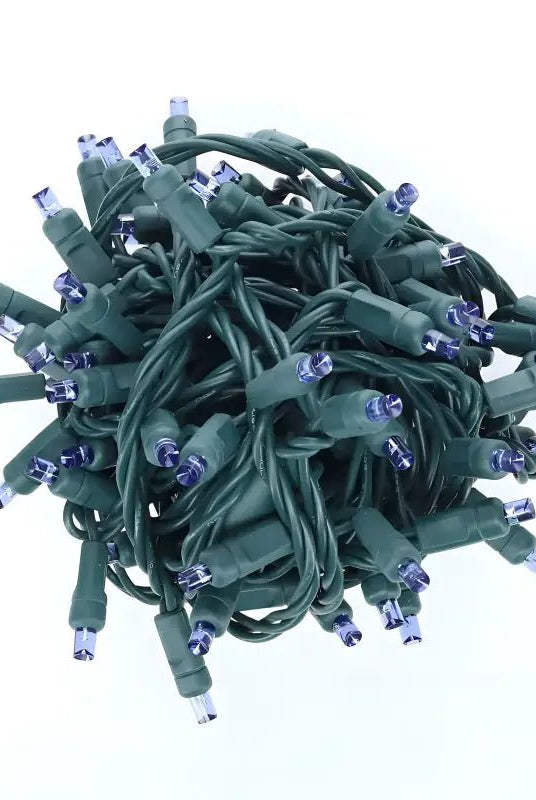 Shop For 35 5mm Blue LED Christmas Lights, 4" Spacing
