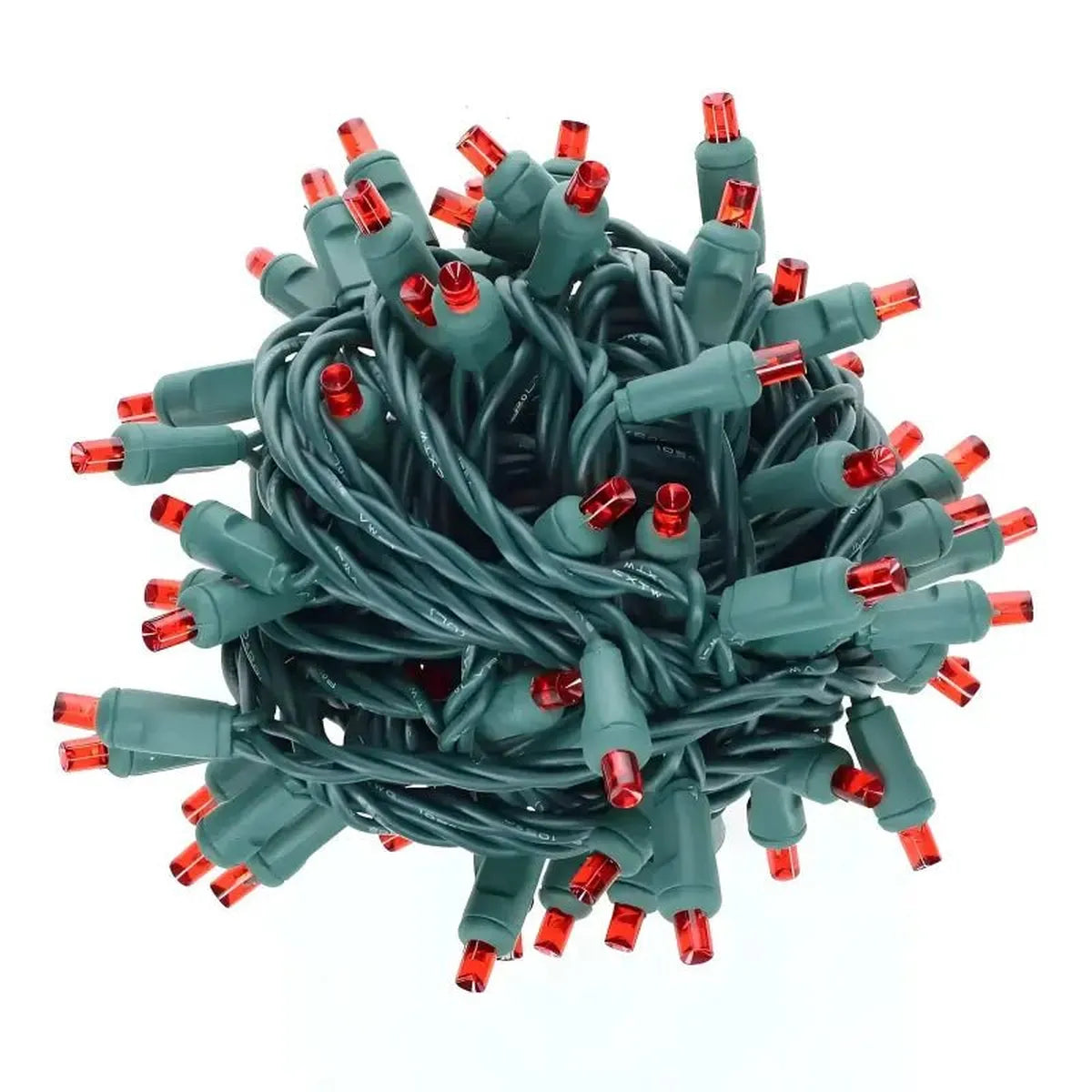 Shop For 35 5mm Red LED Christmas Lights, 4" Spacing