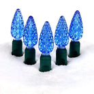 Shop For 35 C6 Blue LED Christmas Lights, 4" Spacing