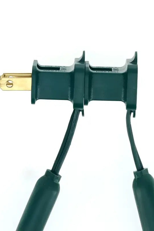 Shop For 35 C6 Green LED Christmas Light Set, 4" Spacing