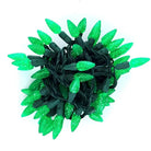 Shop For 35 C6 Green LED Christmas Light Set, 4" Spacing
