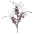 Shop For 35" Glitter Curly Fishline Ball Spray: Purple/Black/Orange