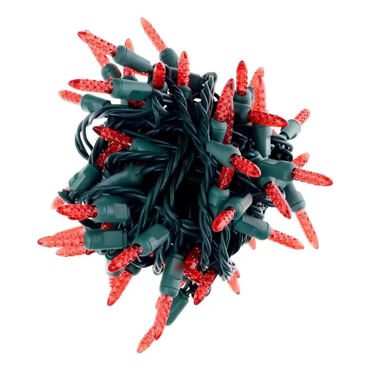 Shop For 35 M5 Red LED Christmas Lights, 4" Spacing