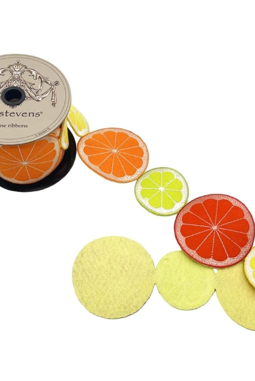 3.5in Felt Citrus Fruit Garland (5 Yards)