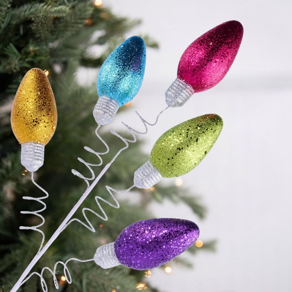 Shop For 36" Glitter Light Bulb: Bright
