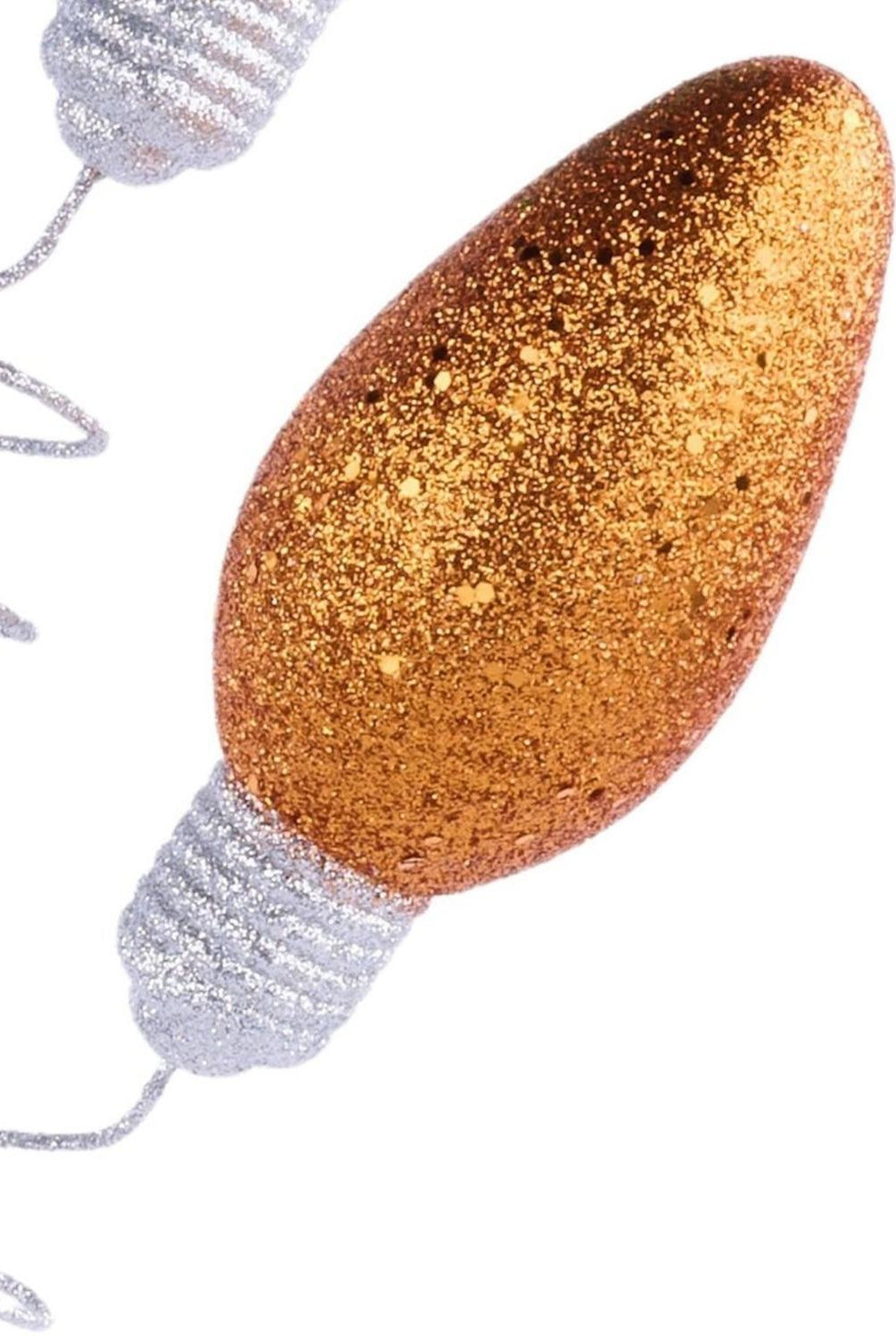 36" Glitter Light Bulb: Traditional