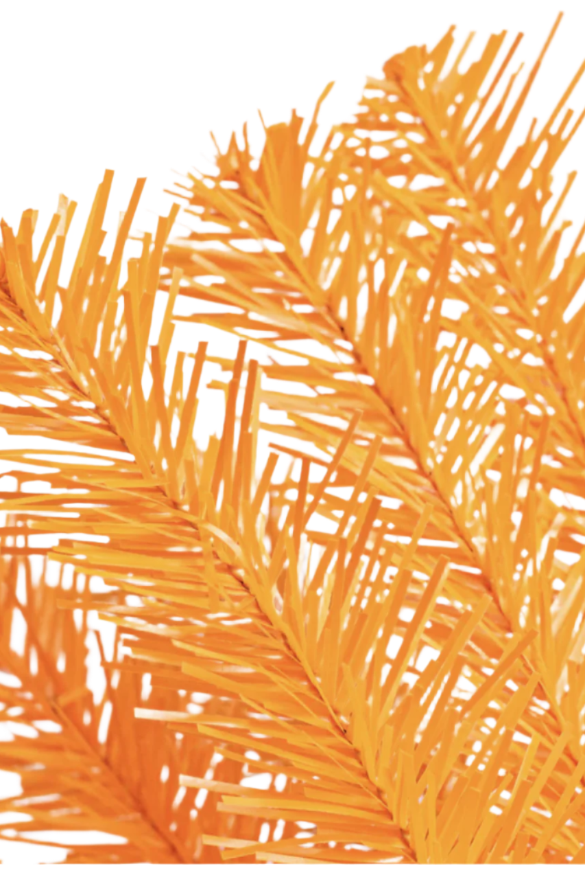 Shop For 36" Teardrop Swag, 90 Tips: Orange