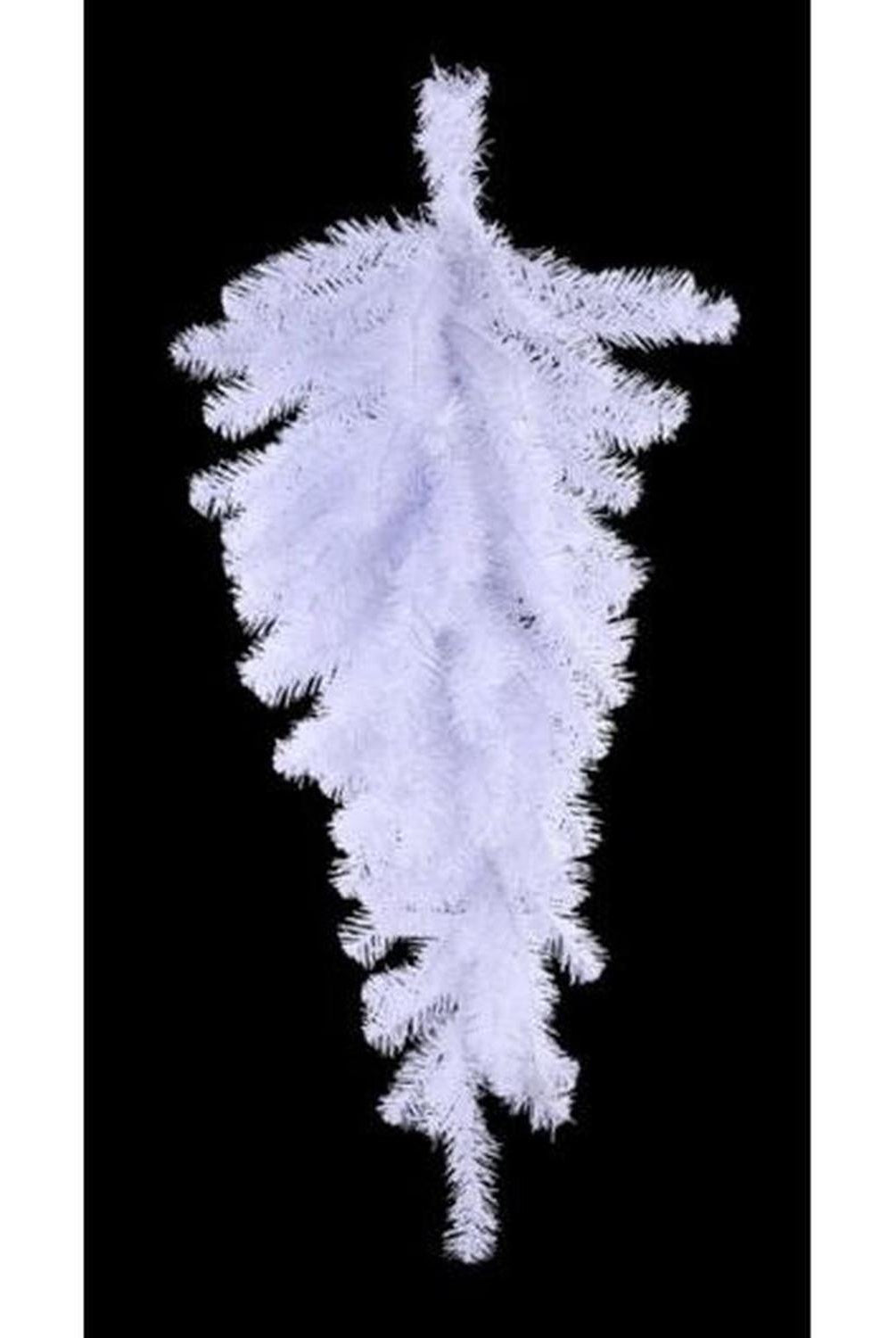 36" Teardrop Swag, 90 Tips: White