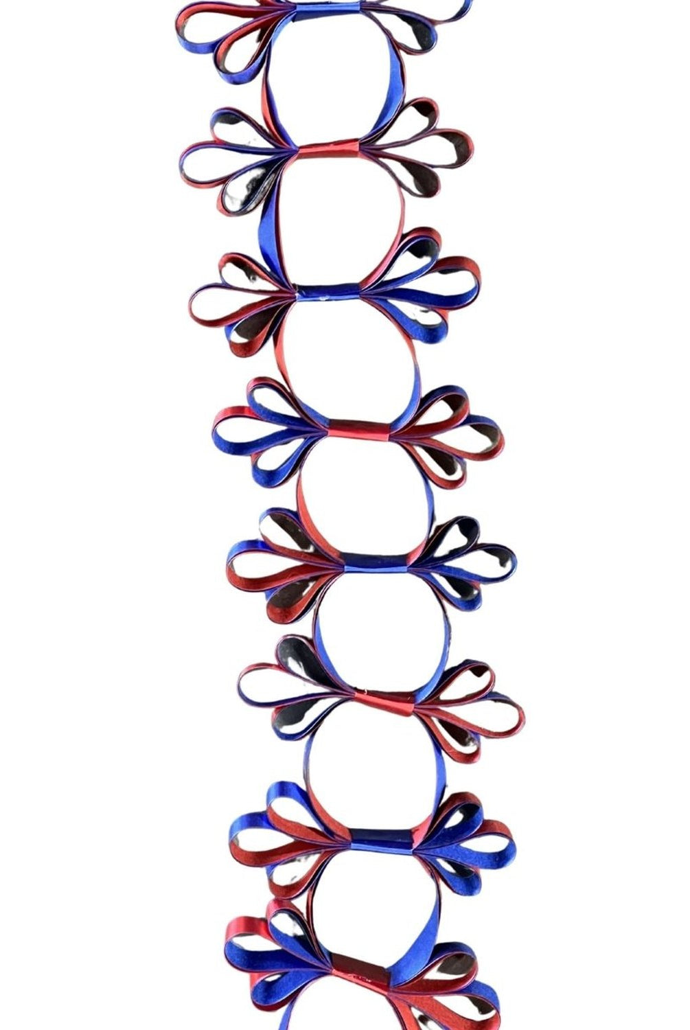 Shop For 36in Circle Flower Chain Braid: Royal Blue/Blue