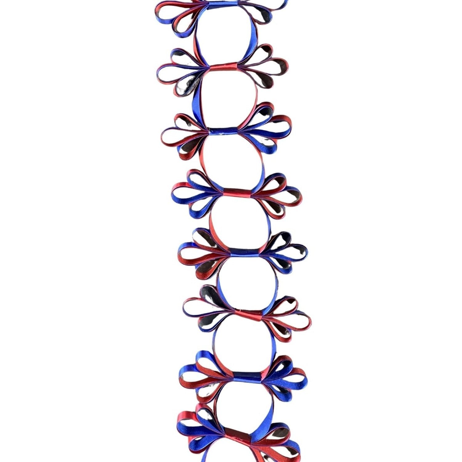 Shop For 36in Circle Flower Chain Braid: Royal Blue/Blue