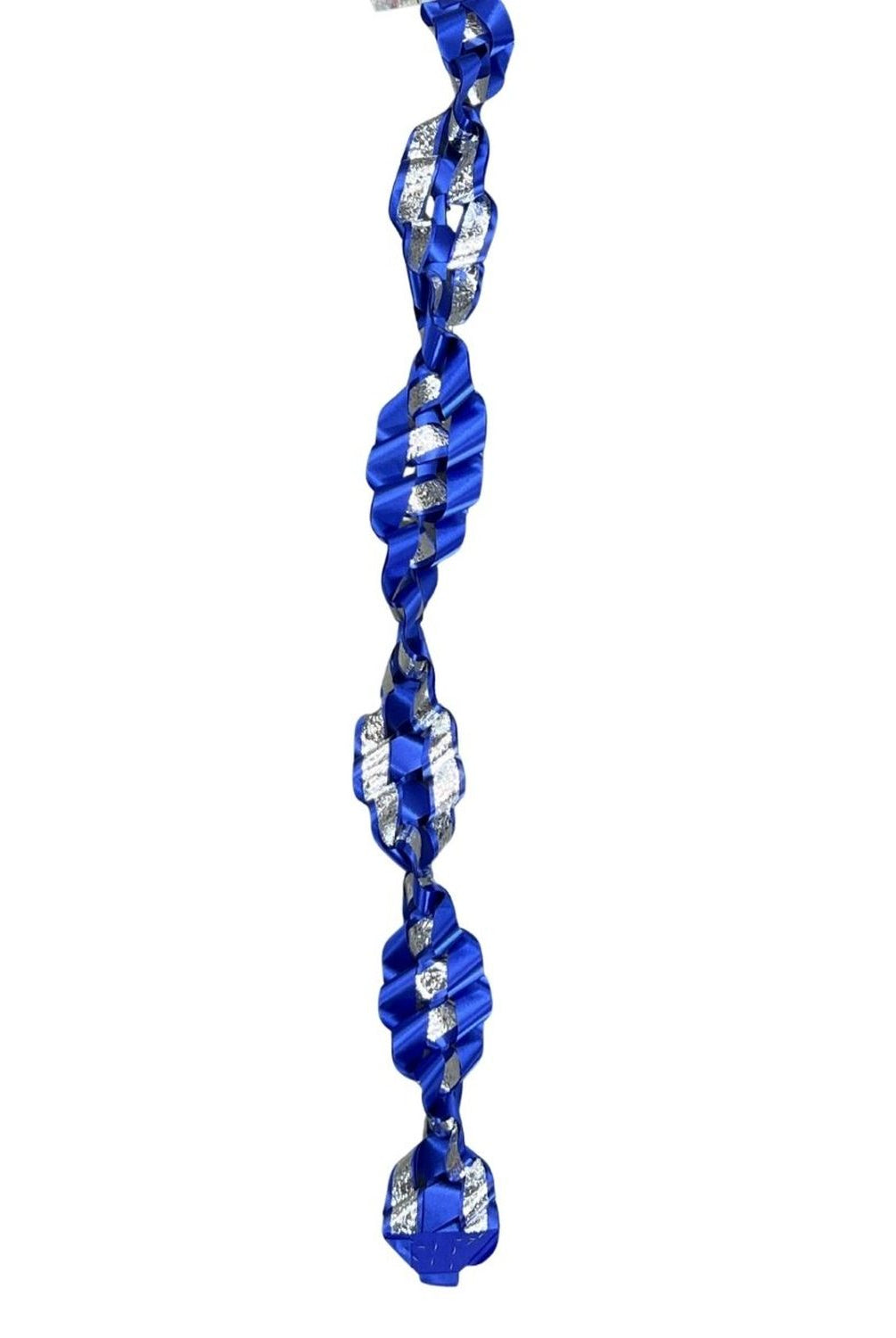 Shop For 36in Cottage Chain Braid: Royal/Silver