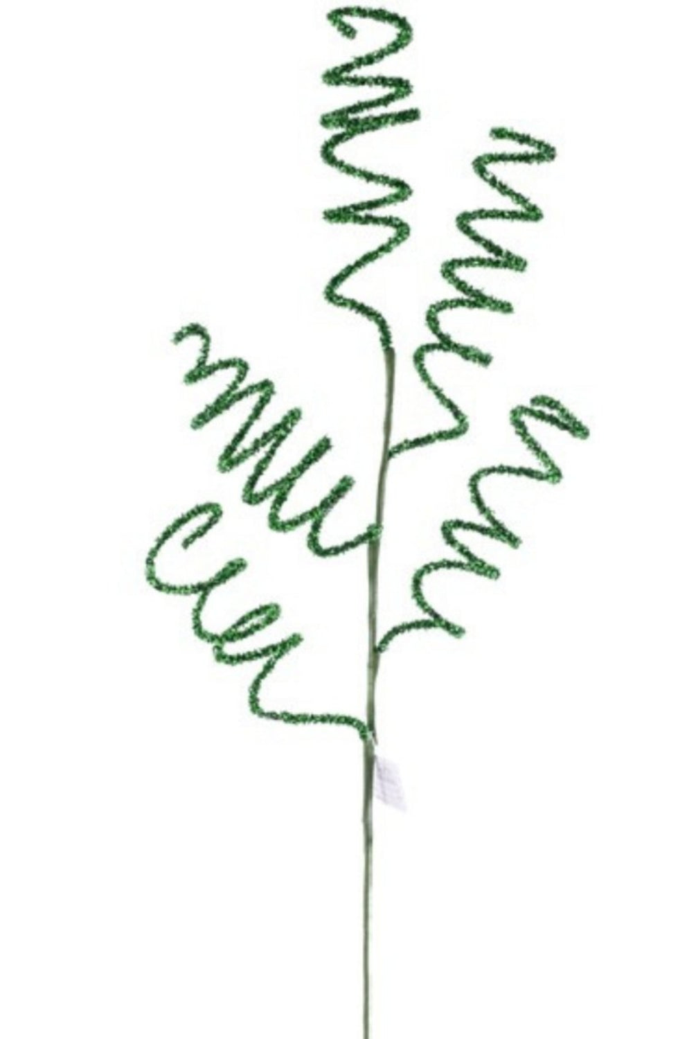 Shop For 37" Glitter Swirl Pick: Green