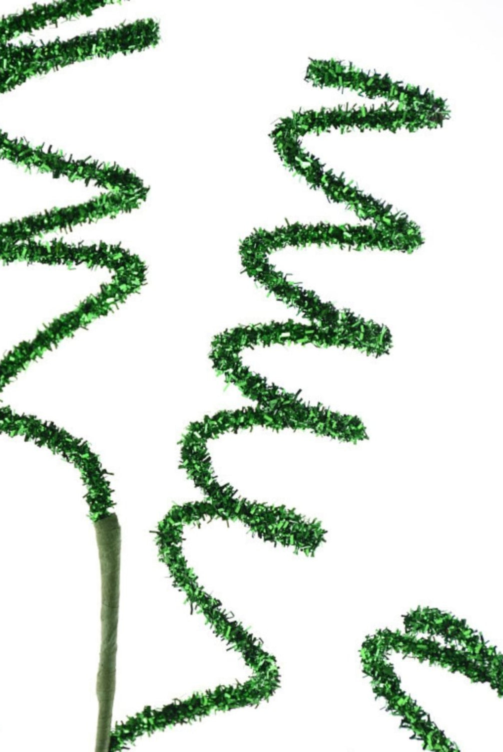 Shop For 37" Glitter Swirl Pick: Green