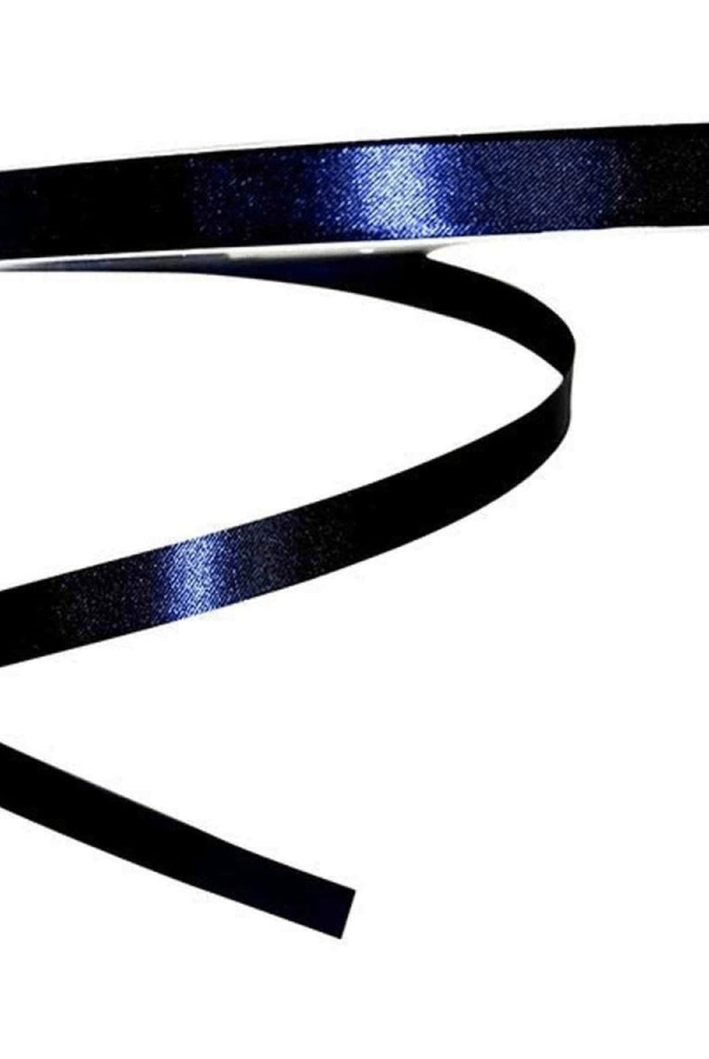 Shop For 3/8 inch Satin Non - Wired Ribbon: Navy (100 Yards)