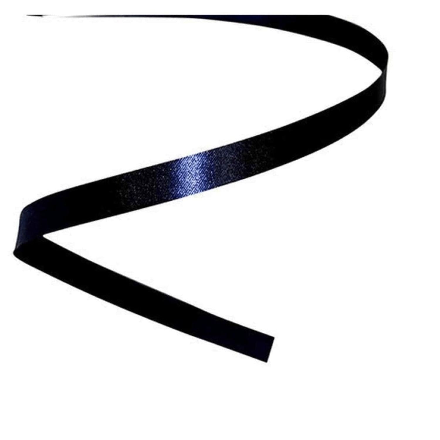 Shop For 3/8 inch Satin Non - Wired Ribbon: Navy (100 Yards)