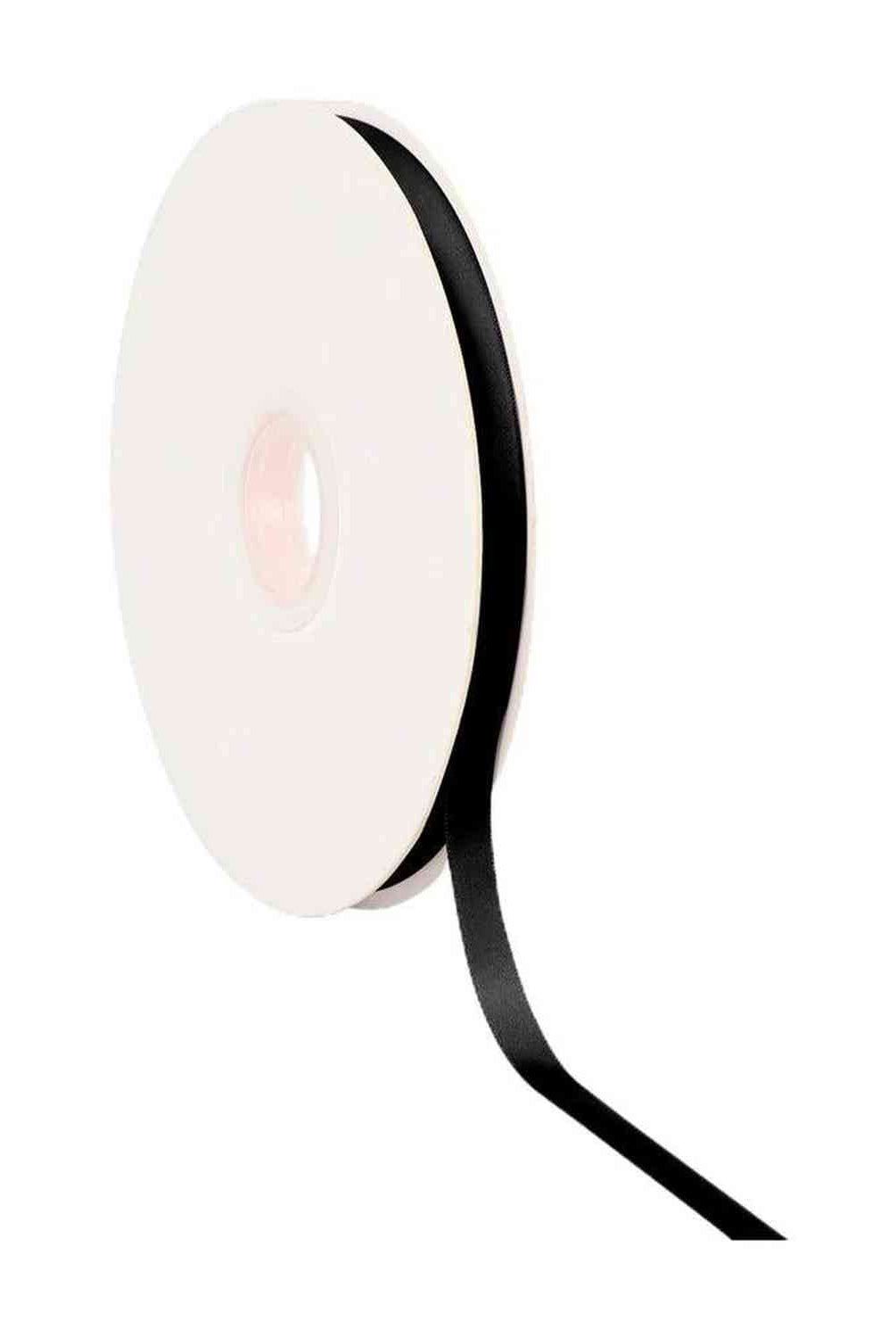 Shop For 3/8in Double Face Satin Ribbon: Black (100 Yards)