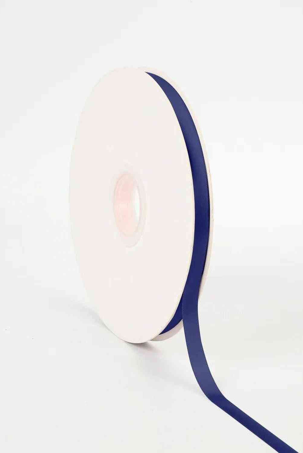 Shop For 3/8in Double Face Satin Ribbon: Navy Blue (100 Yards)