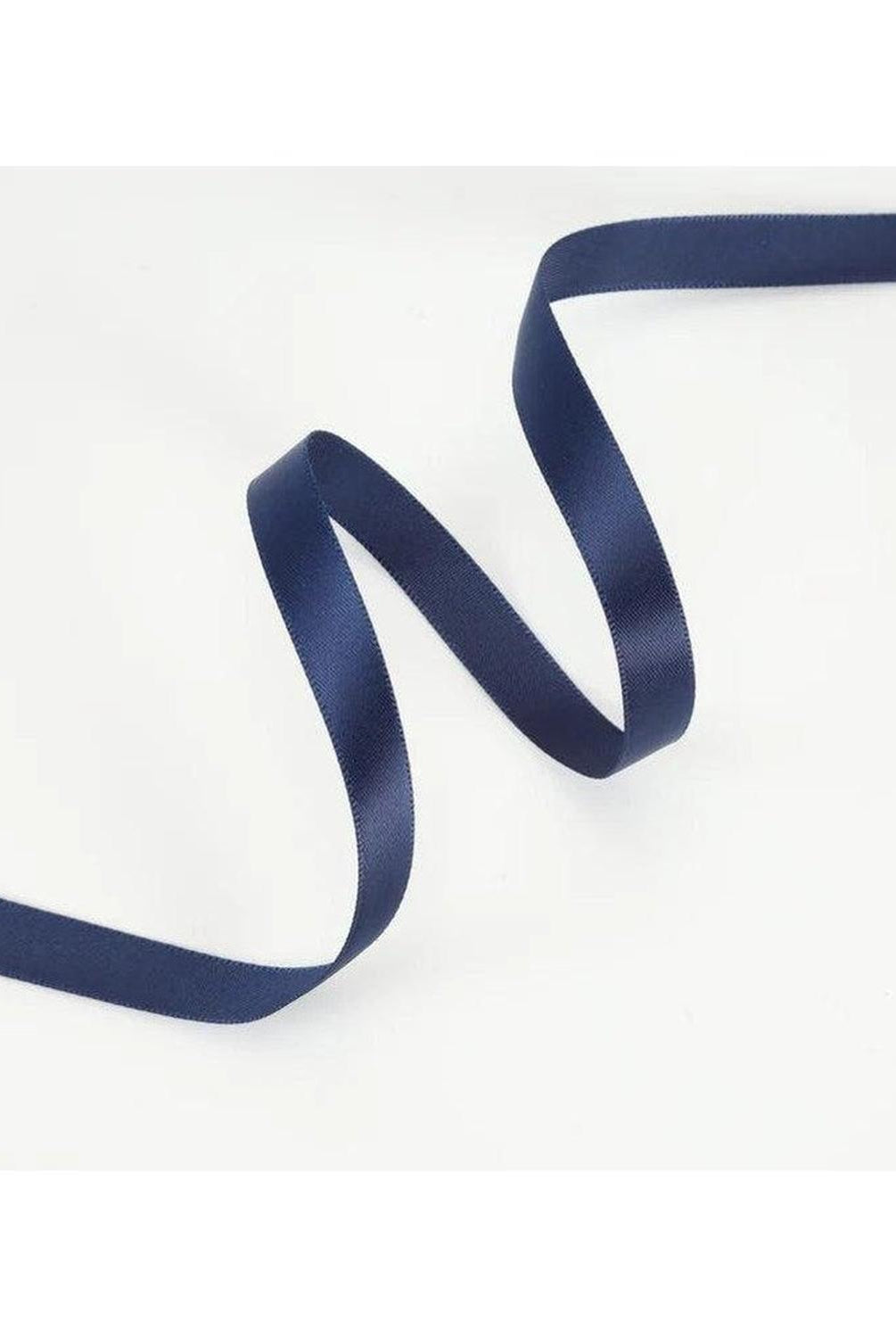 Shop For 3/8in Double Face Satin Ribbon: Navy Blue (100 Yards)