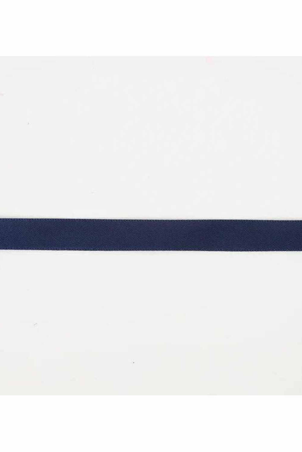 Shop For 3/8in Double Face Satin Ribbon: Navy Blue (100 Yards)