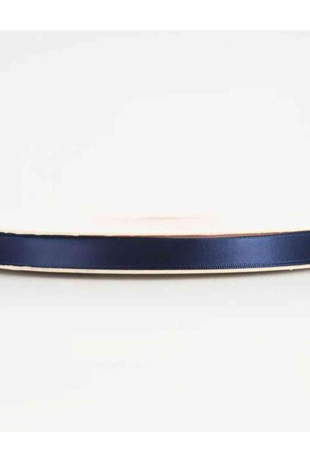 Shop For 3/8in Double Face Satin Ribbon: Navy Blue (100 Yards)