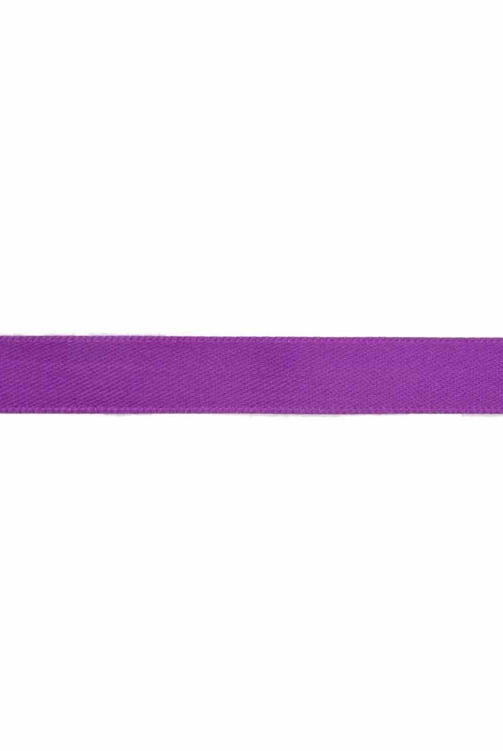 Shop For 3/8in Double Face Satin Ribbon: Purple (100 Yards)