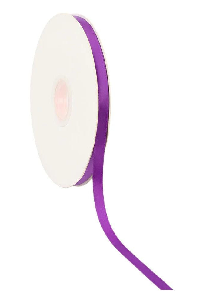 Shop For 3/8in Double Face Satin Ribbon: Purple (100 Yards)