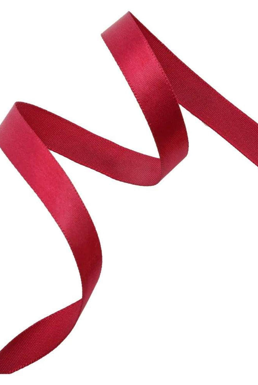 Shop For 3/8in Double Face Satin Ribbon: Scarlet Red (100 Yards)