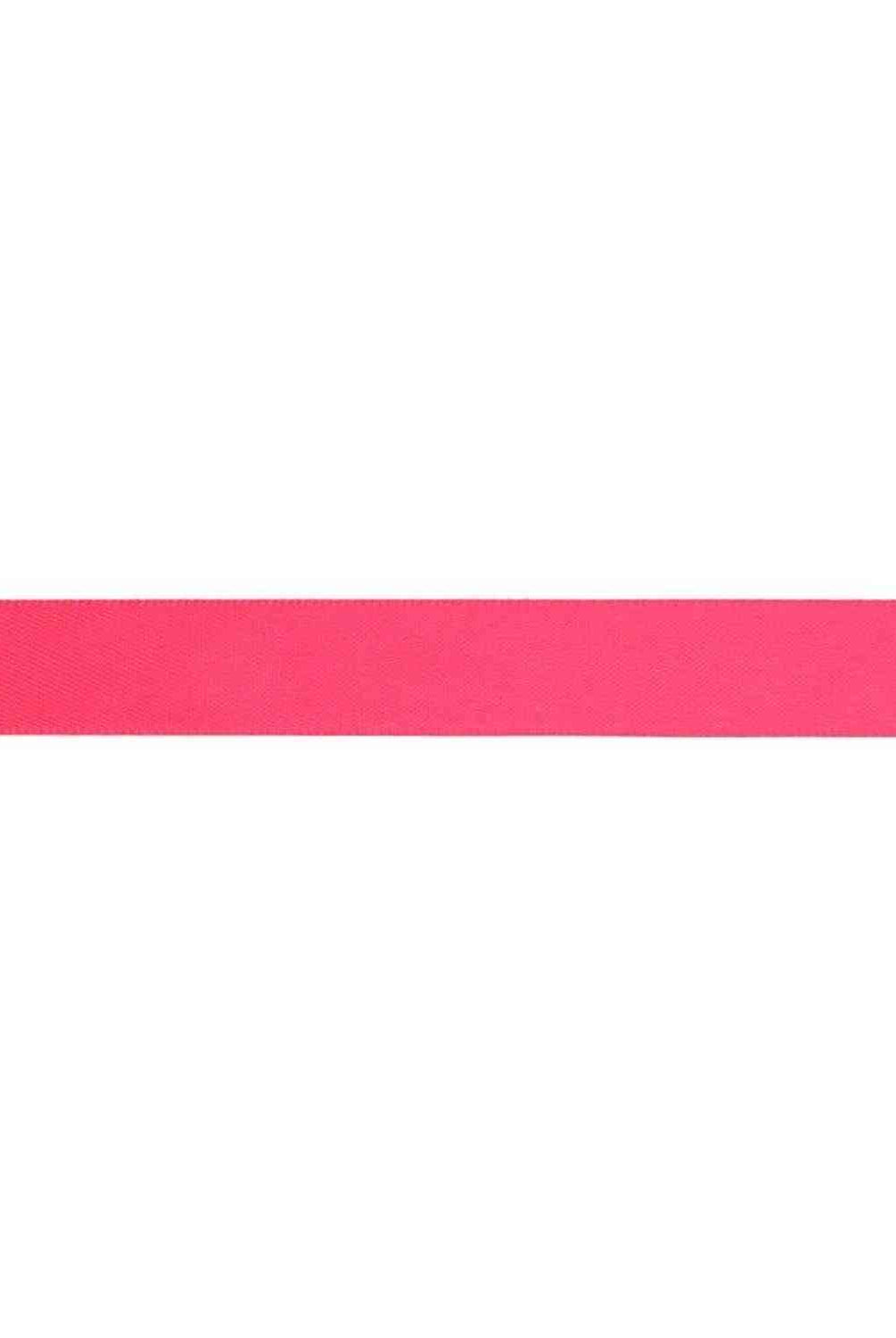 Shop For 3/8in Double Face Satin Ribbon: Shocking Pink (100 Yards)