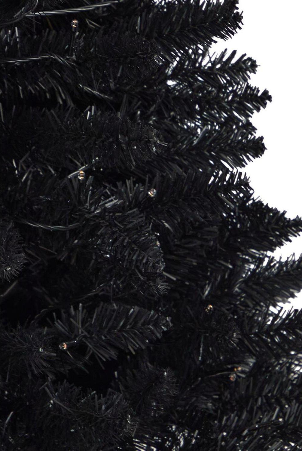 4’ Black Halloween Artificial Christmas Tree