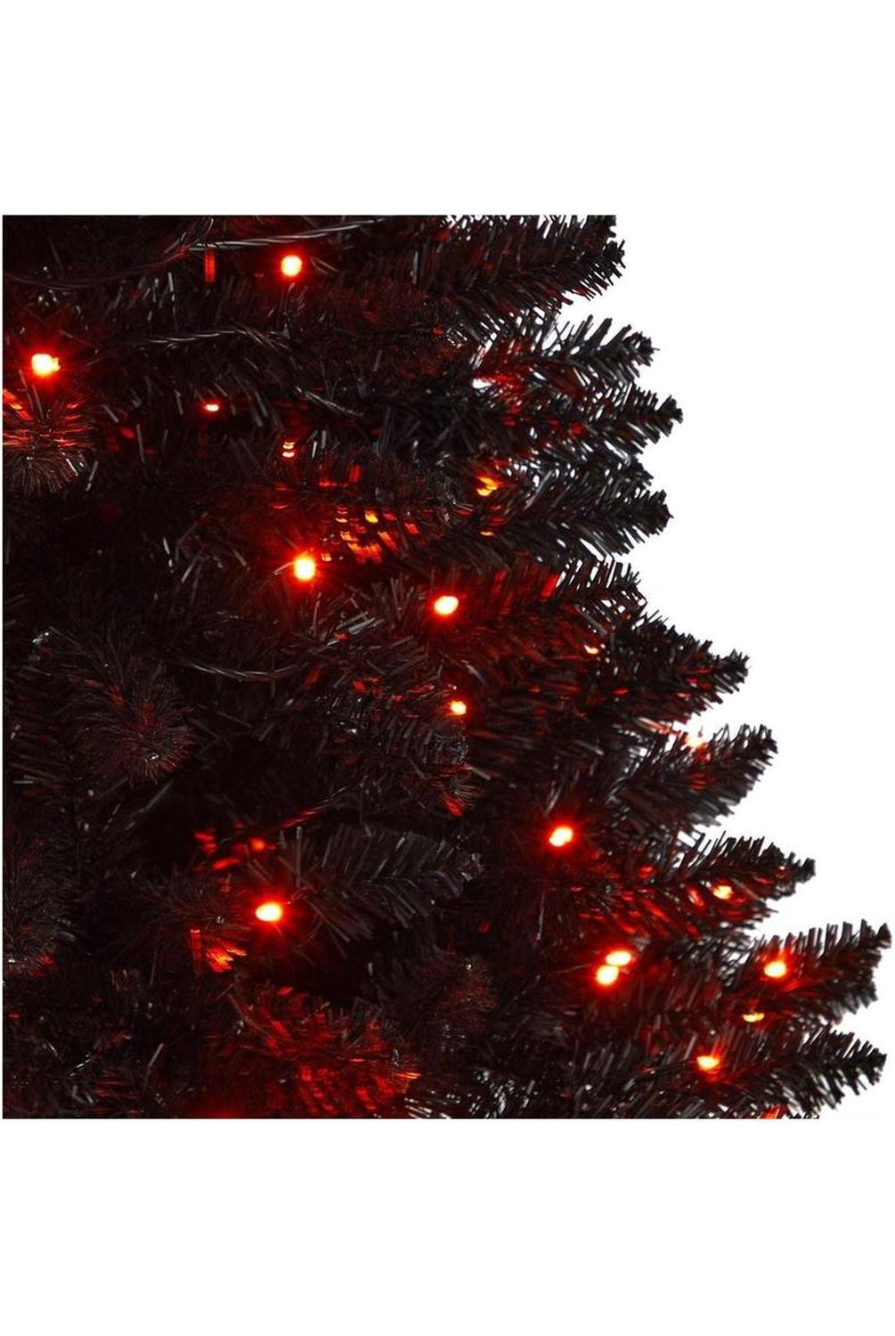 4’ Black Halloween Artificial Christmas Tree