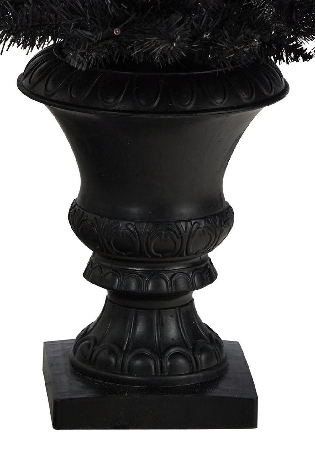 4’ Black Halloween Artificial Christmas Tree