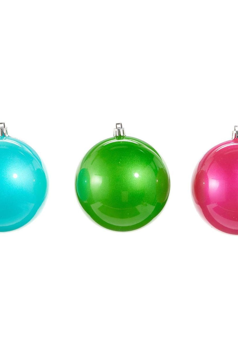 4" Bright Pearlescent Ball Ornament