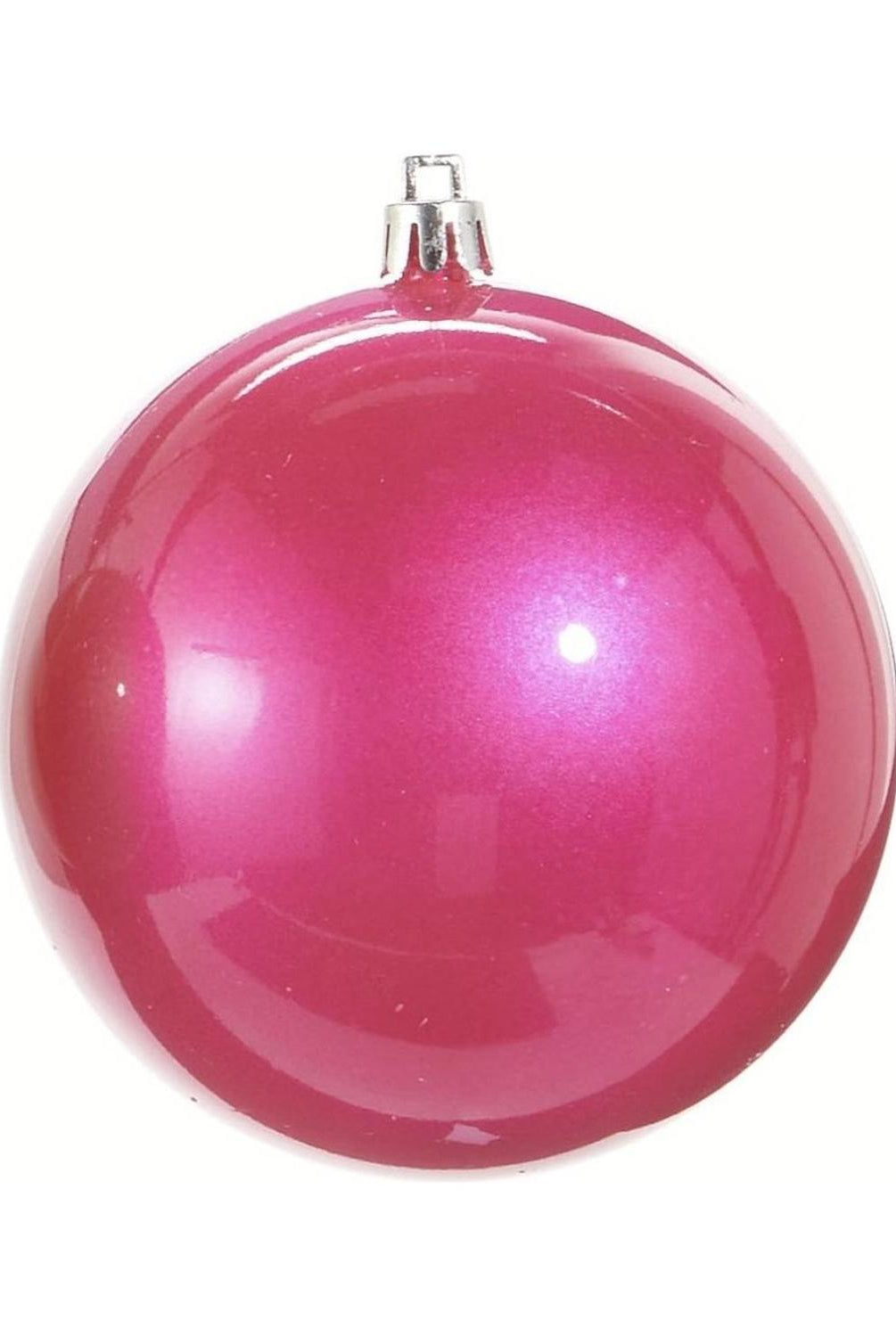 4" Bright Pearlescent Ball Ornament