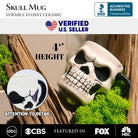 Shop For 4" Classic Skeleton Face Spook Mug