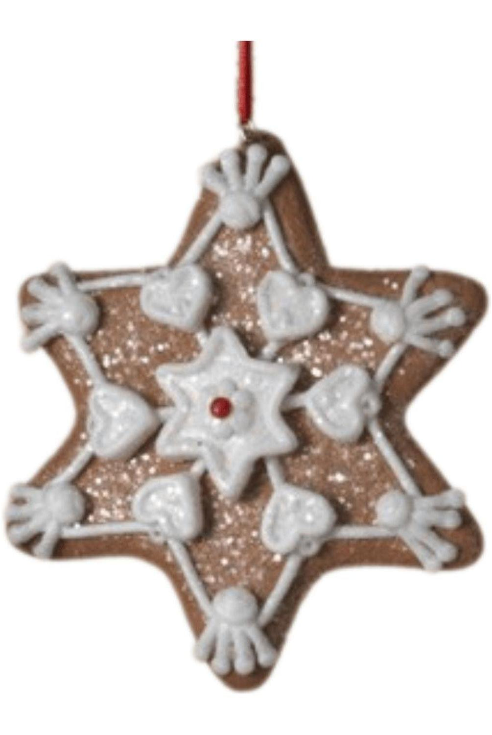 4" Clay Dough Holiday Gingerbread Ornaments