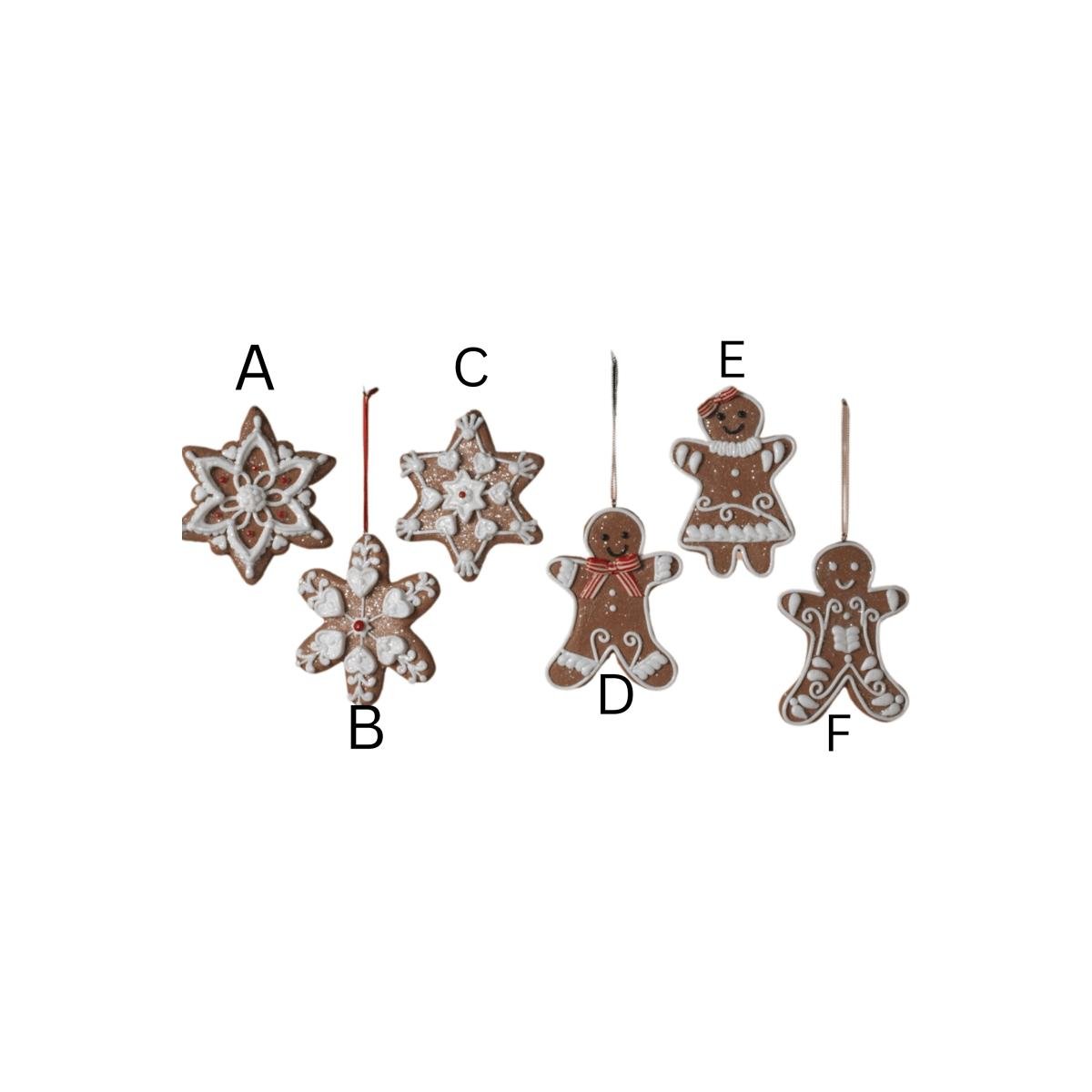 Shop For 4" Clay Dough Holiday Gingerbread Ornaments