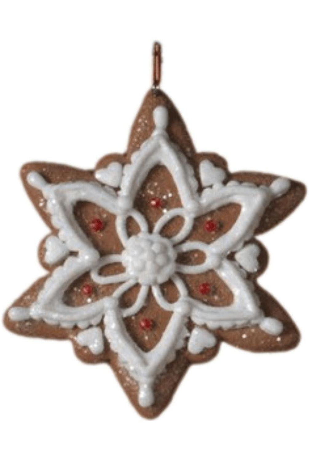 4" Clay Dough Holiday Gingerbread Ornaments