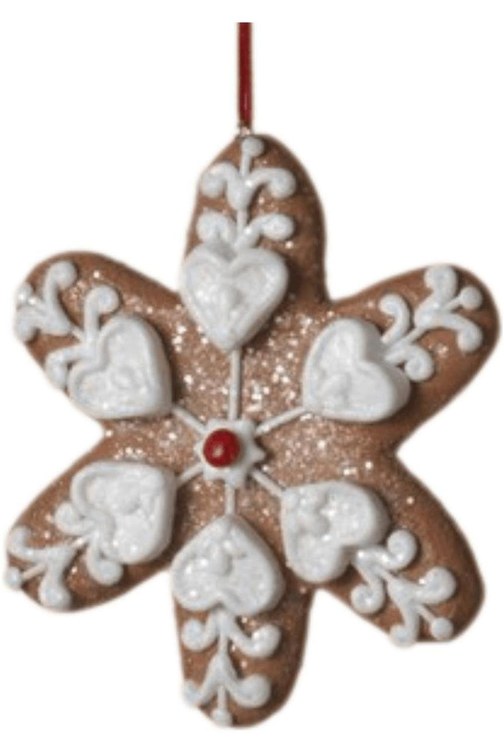 4" Clay Dough Holiday Gingerbread Ornaments