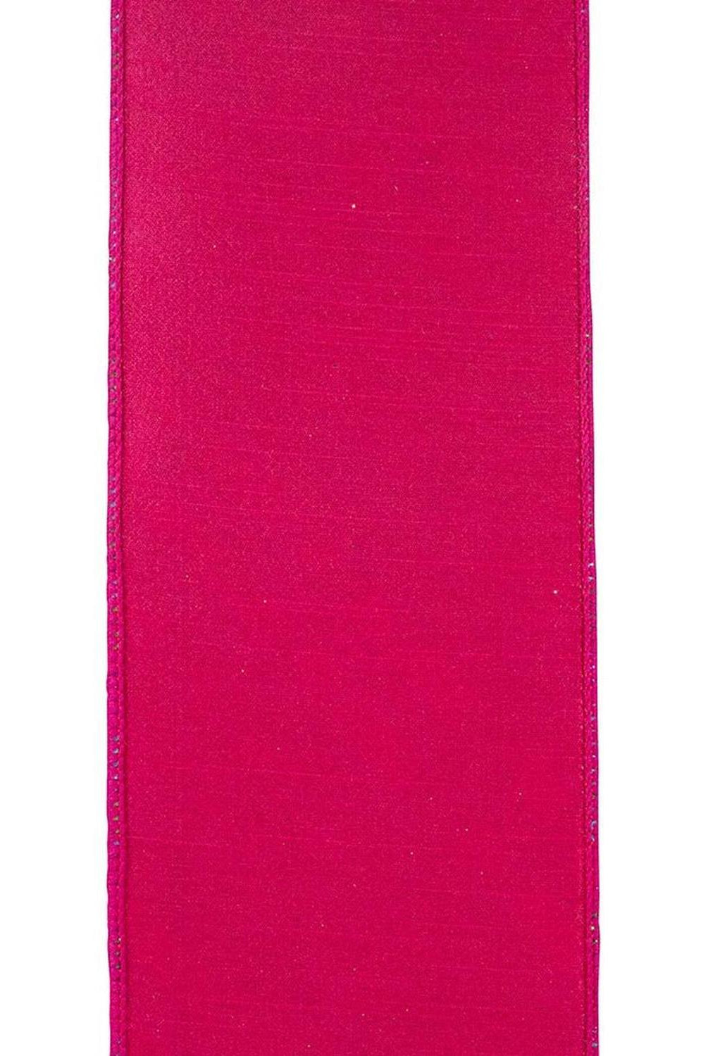 4" Deluxe Bright Plaid Ribbon: Fuchsia (5 Yards)