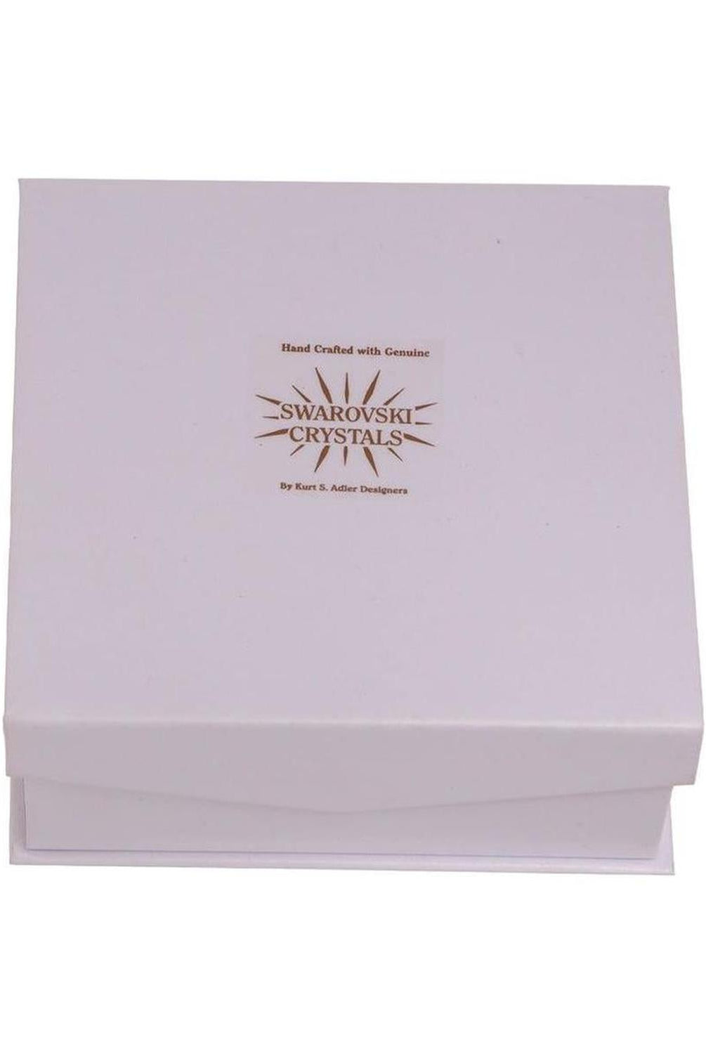 4" Elegant Snowflake Ornament with Swarovski