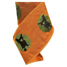 Shop For 4" Embroidered Witch Ribbon: Orange (10 Yards)