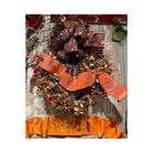 Shop For 4" Embroidery Give Thanks Felt Ribbon: Orange (5 Yards) at Michelle's aDOORable Creations