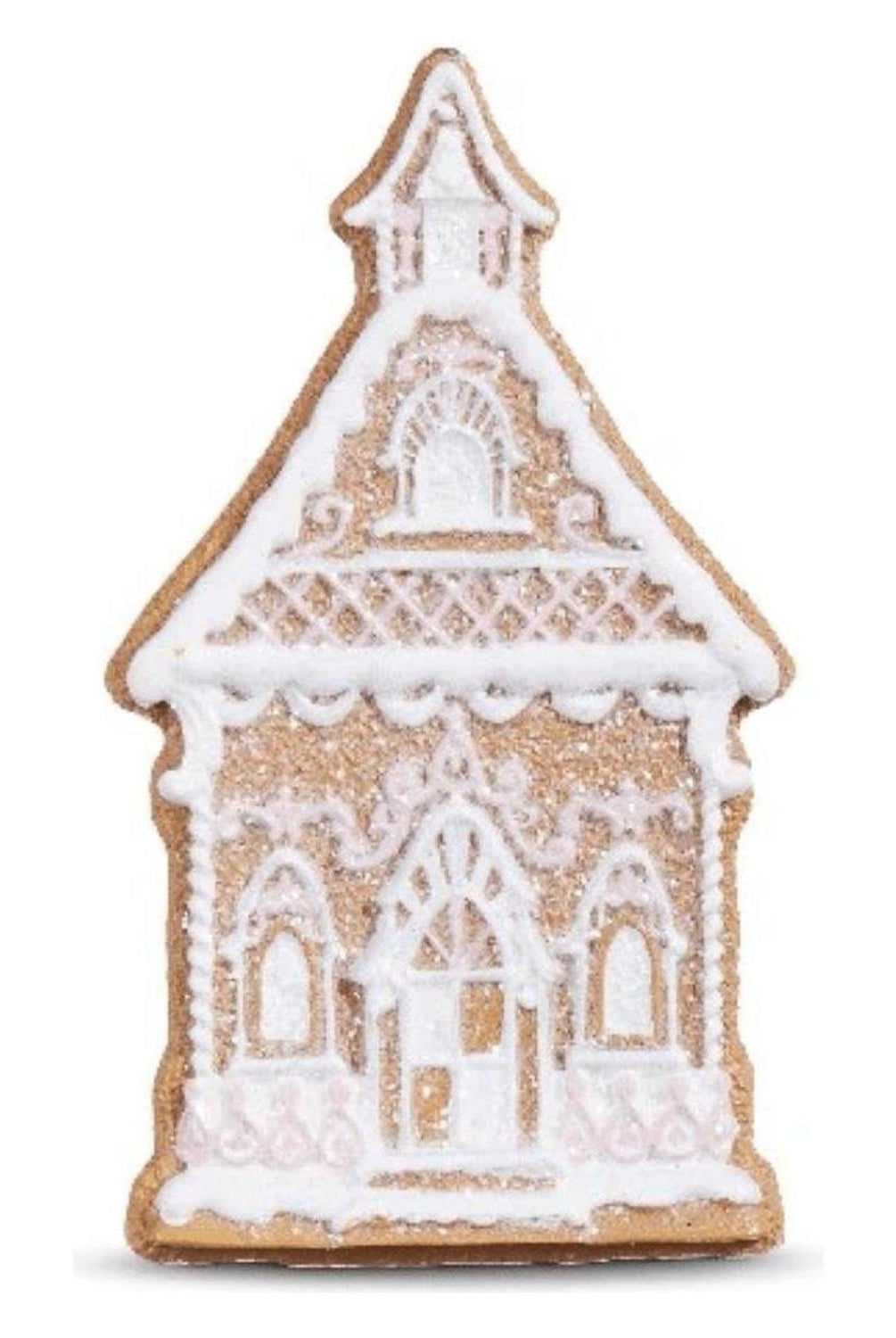 4" Gingerbread Church Ornament