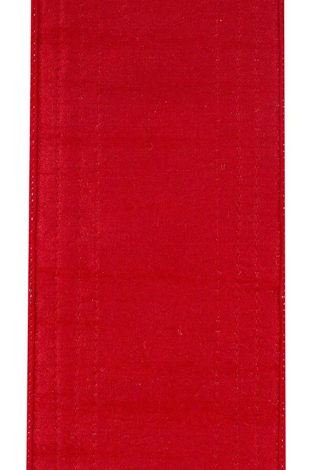 Shop For 4" Glitter Edge Dupioni Ribbon: Red/Green (5 Yards)