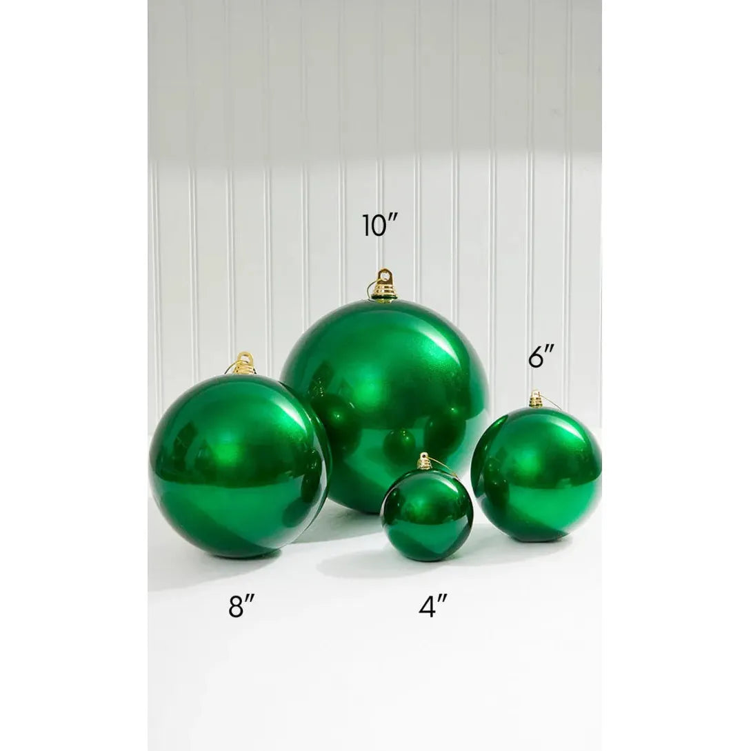 Shop For 4" Green Candy Apple Ball Ornament