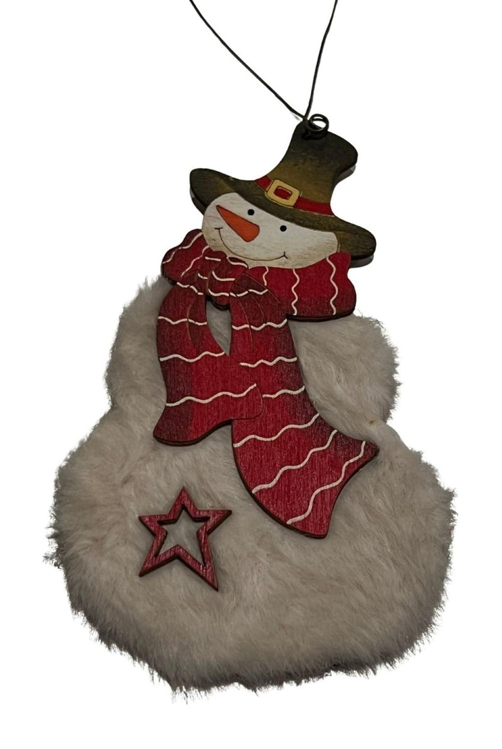 4" Holiday Wood Ornaments (Asst)
