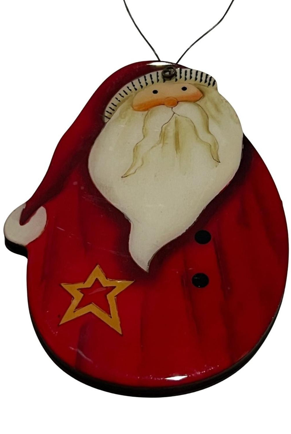 4" Holiday Wood Ornaments (Asst)