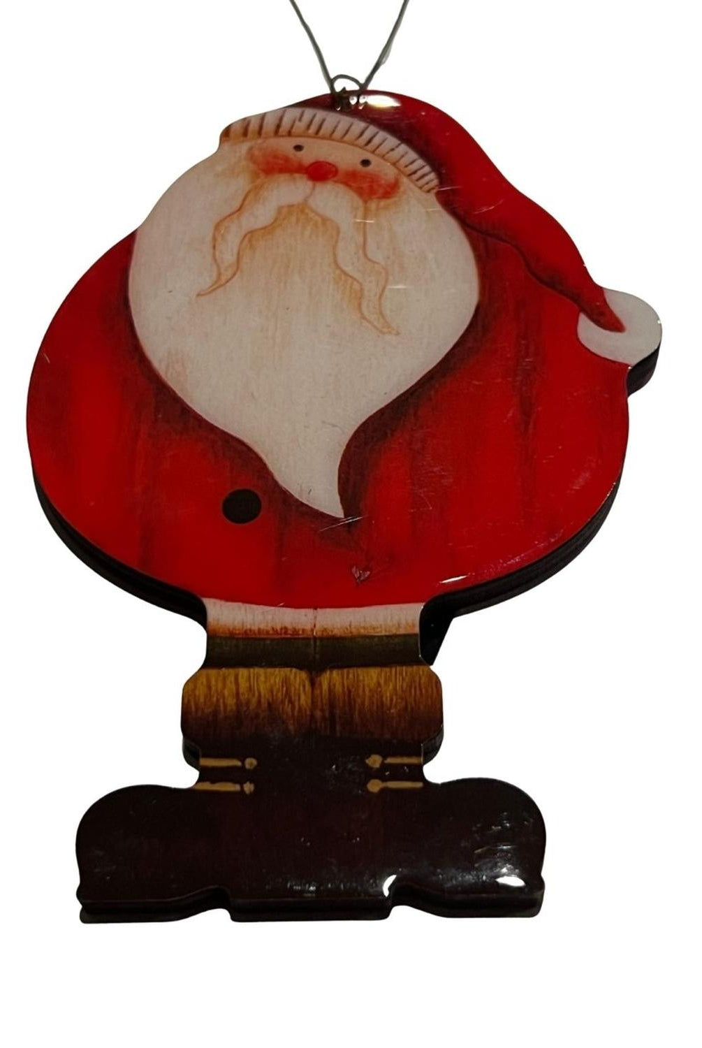 4" Holiday Wood Ornaments (Asst)