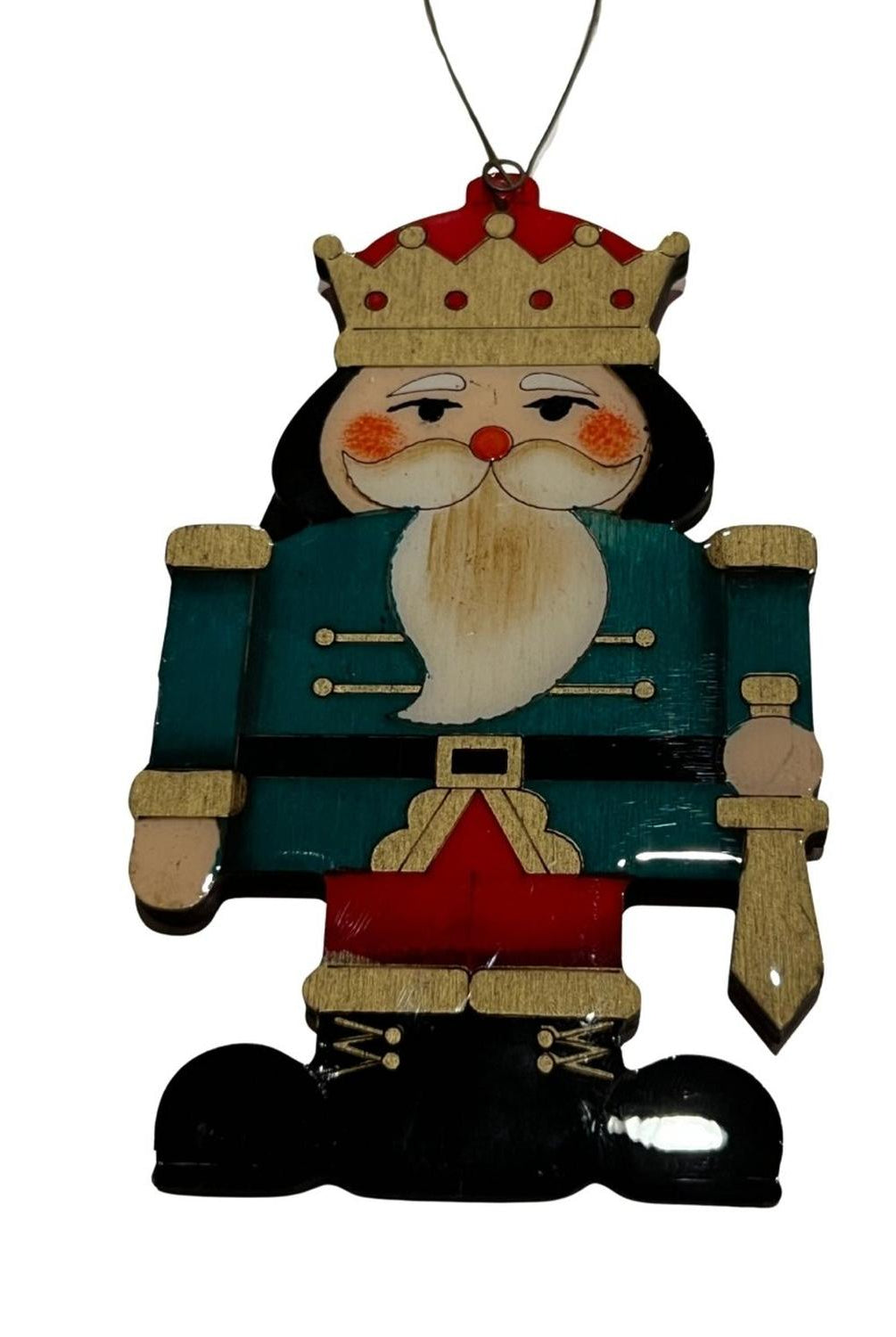 4" Holiday Wood Ornaments (Asst)